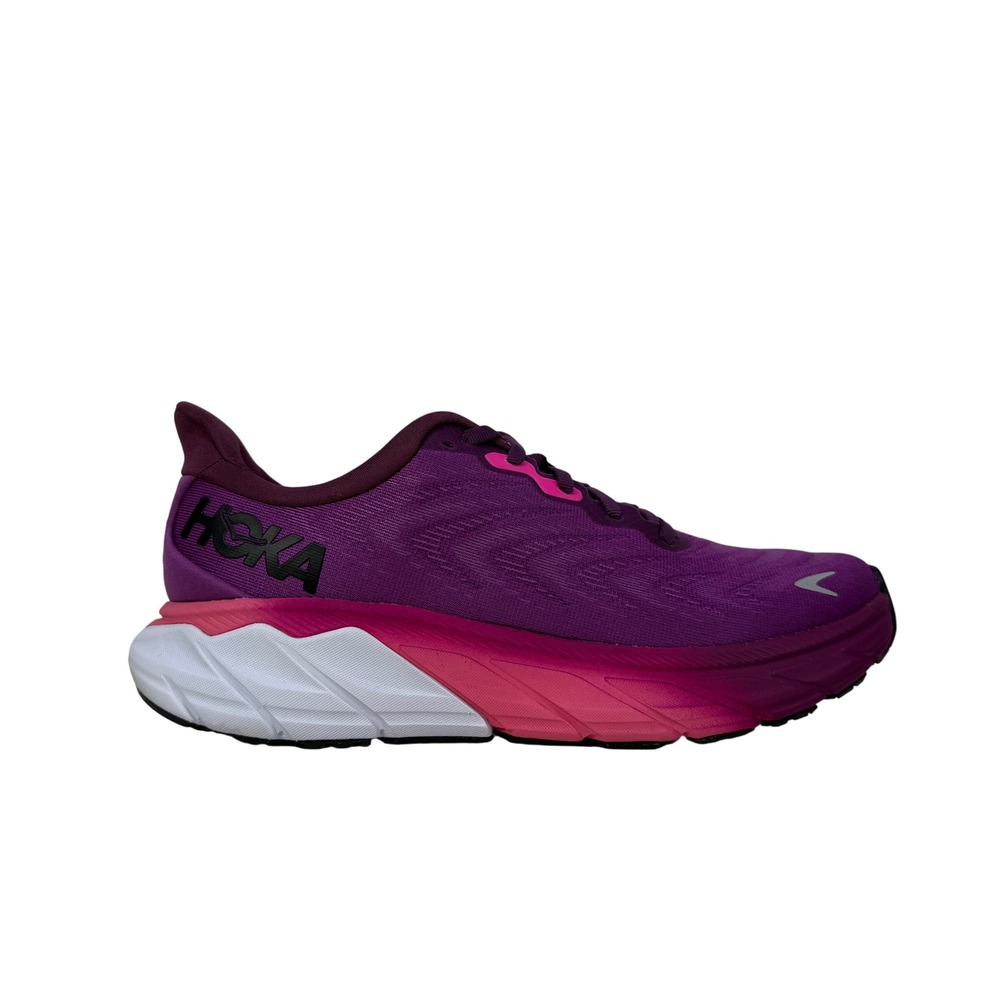 Hoka Arahi 6 Womens Running Shoes Size 9 B Grape Wine Beauty Berry 1123195 GWBY - Picture 1 of 13